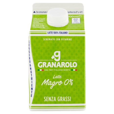 Latte Magro 0.1% Grassi, 500 ml